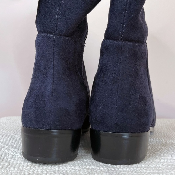 Vegan Suede Tall Boots - Picture 2 of 11